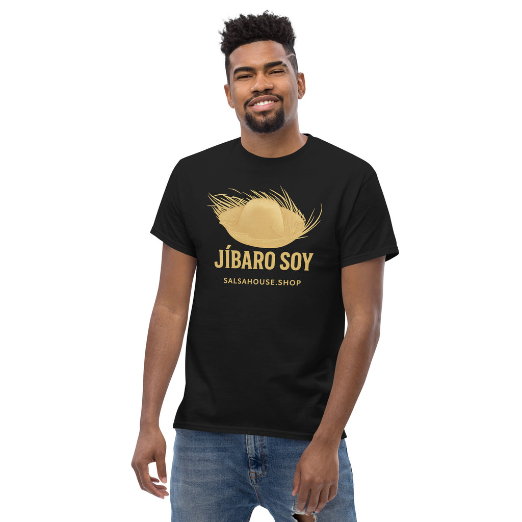 Unisex classic tee-JÍBARO SOY-black