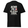Unisex classic tee-ACHO PR ES OTRA COSA-flag-black