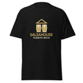 Unisex classic tee-SALSAHOUSE PUERTO RICO-black/gold