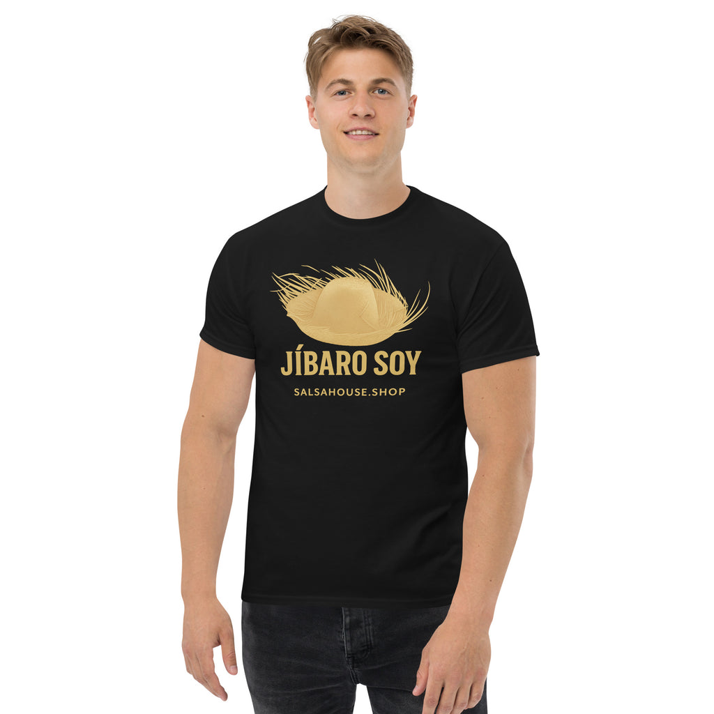 Unisex classic tee-JÍBARO SOY-black