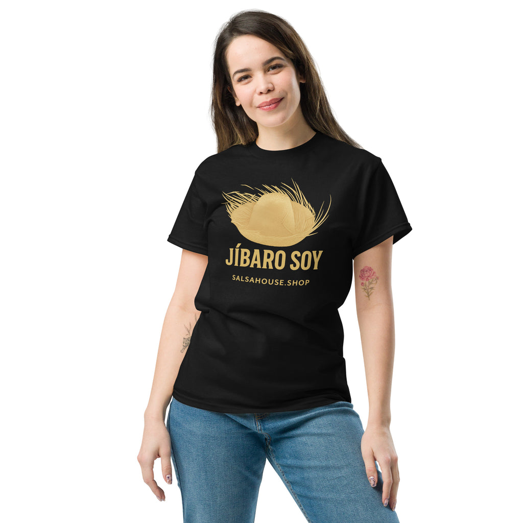 Unisex classic tee-JÍBARO SOY-black