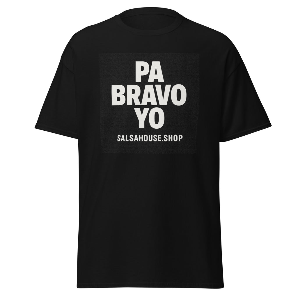Unisex classic tee-PA BRAVO YO-plain-black