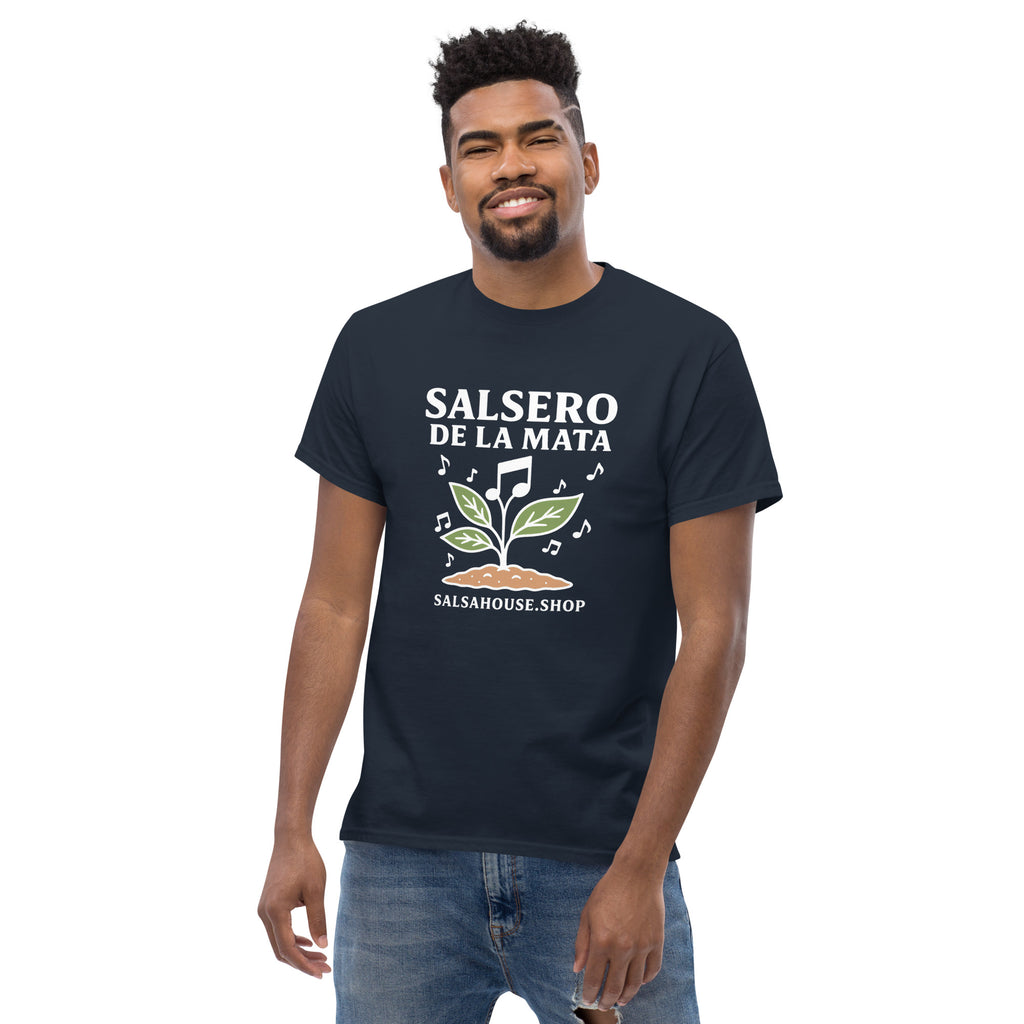 Unisex classic tee-SALSERO DE LA MATA-navy