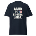 Unisex classic tee-ACHO PR ES OTRA COSA-flag-navy