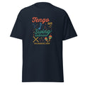 Unisex classic tee-TENGO UN SWING SABROSO(c)-navy