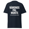 Unisex classic tee-VÁMONOS PAL MONTE-plain-navy