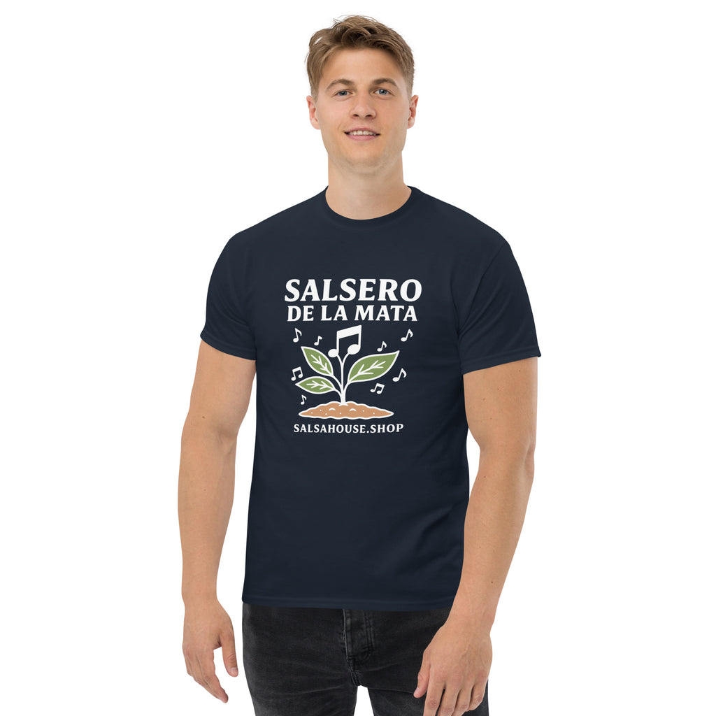 Unisex classic tee-SALSERO DE LA MATA-navy