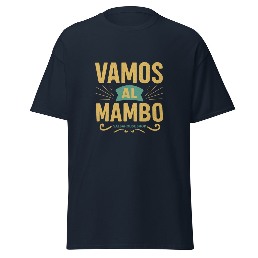 Unisex classic tee-VAMOS AL MAMBO-navy