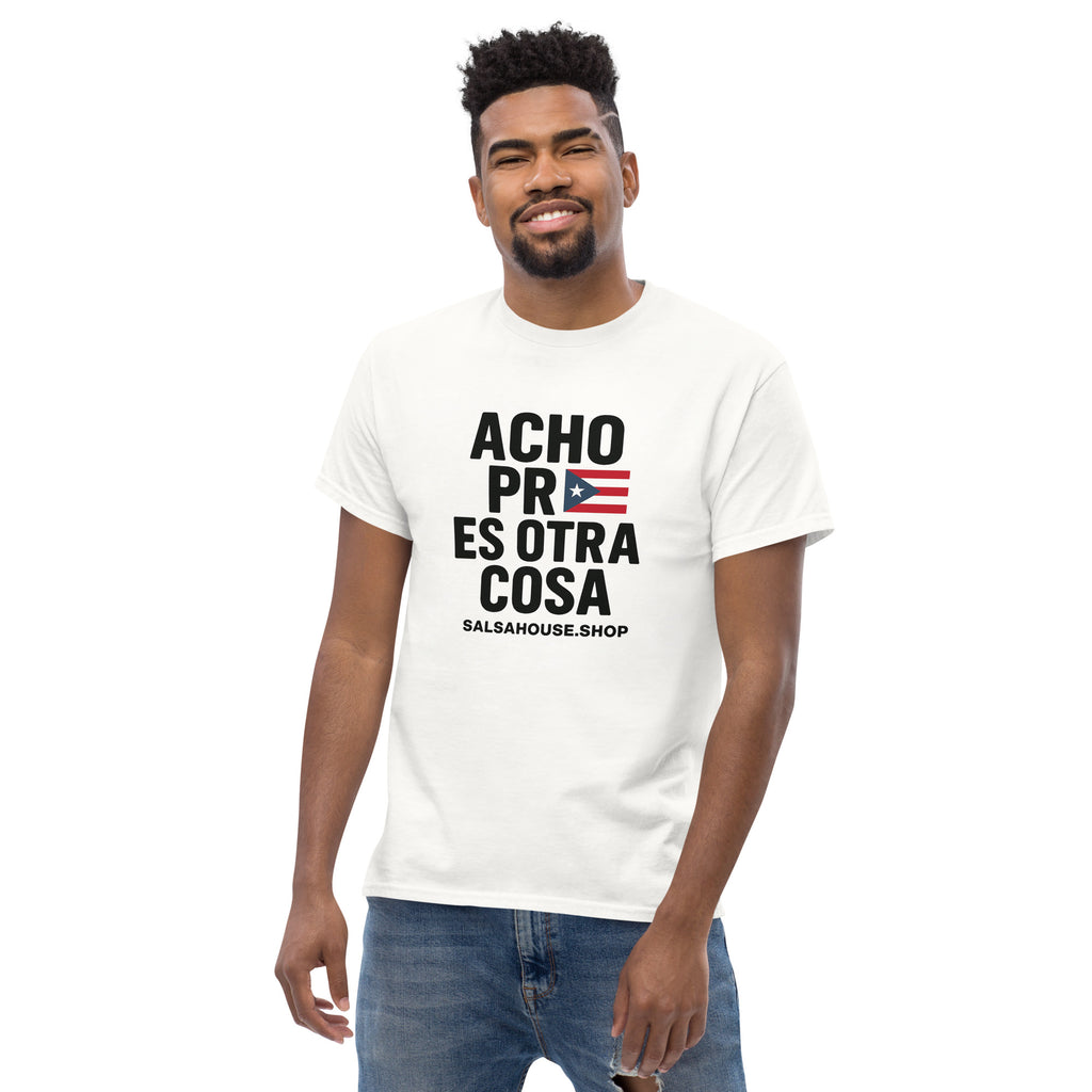 Unisex classic tee-ACHO PR ES OTRA COSA-flag-white