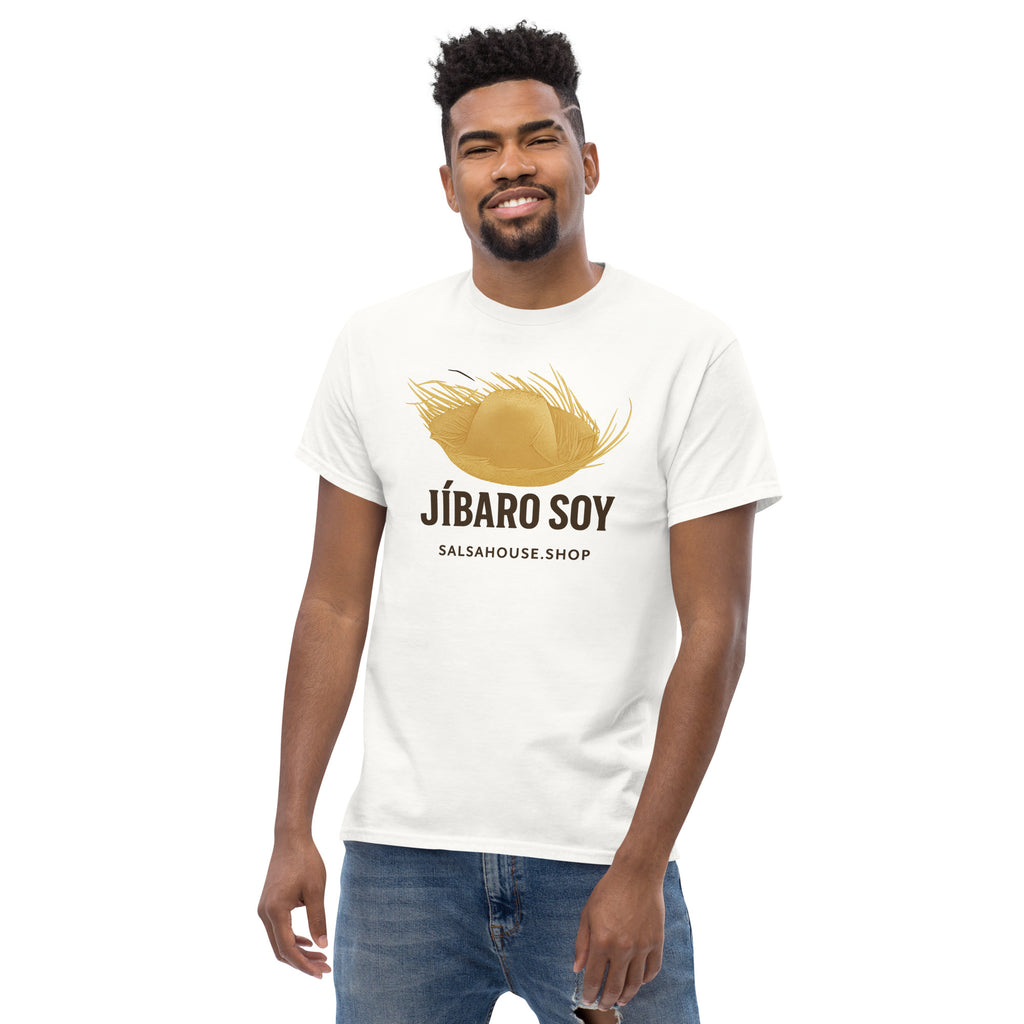 Unisex classic tee-JÍBARO SOY-white
