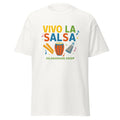 Unisex classic tee-VIVO LA SALSA-white