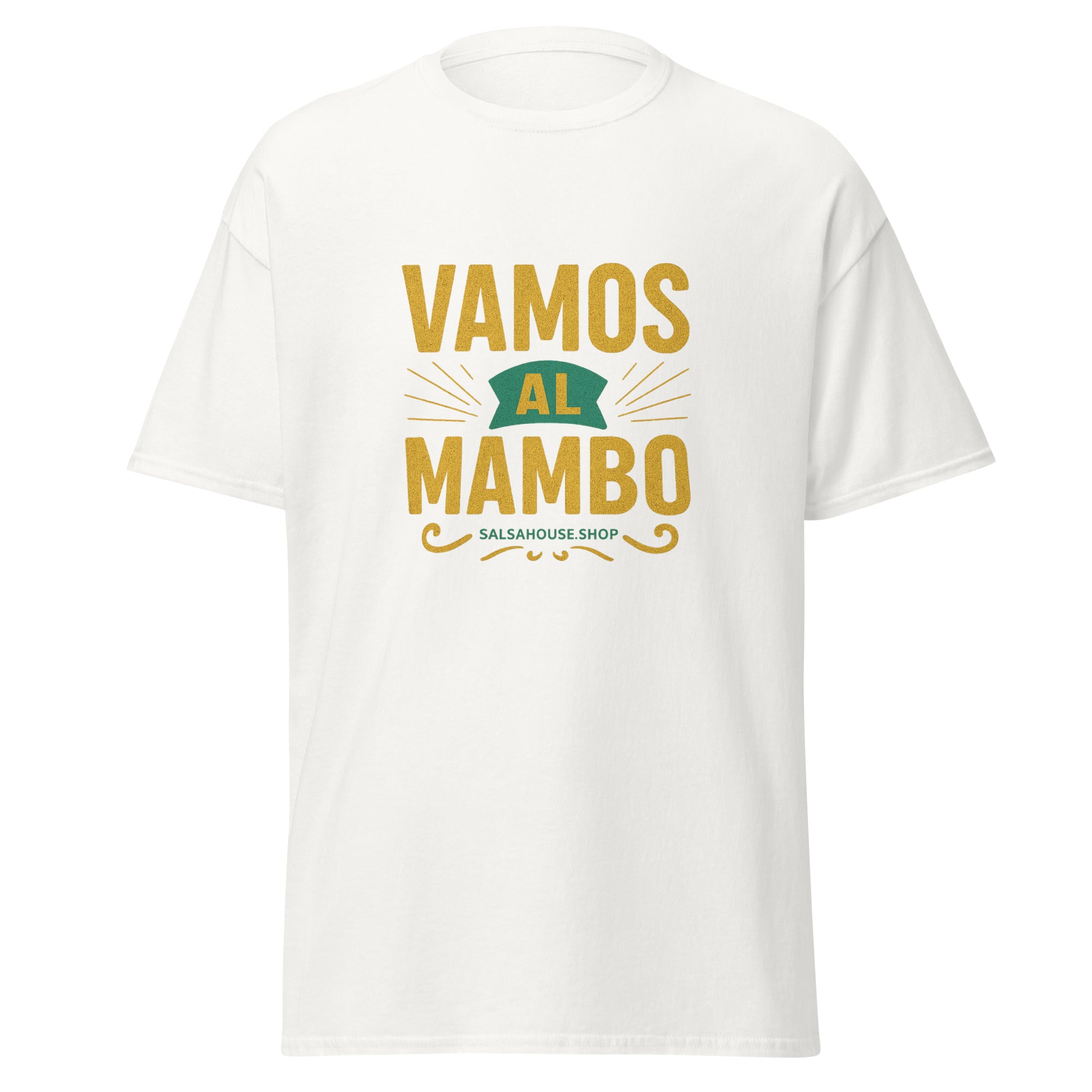 Unisex classic tee-VAMOS AL MAMBO-white