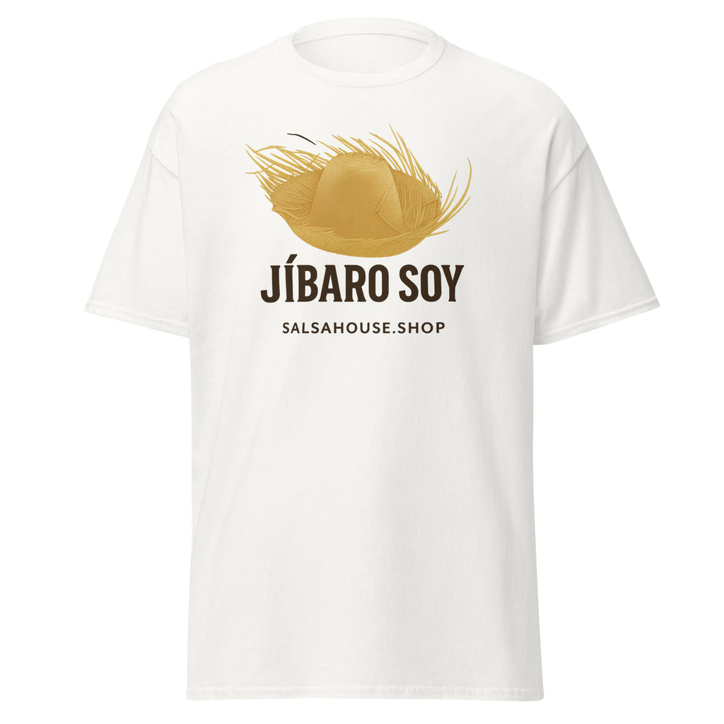 Unisex classic tee-JÍBARO SOY-white